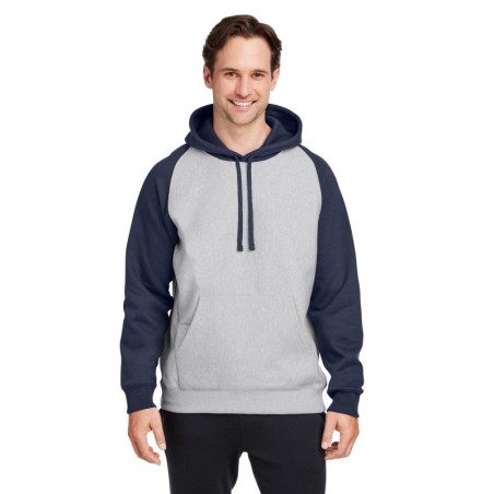 Buy Team 365 TT96CB Unisex Zone HydroSport Heavyweight Colorblock Hooded Sweatshirt | ApparelChoice.ca