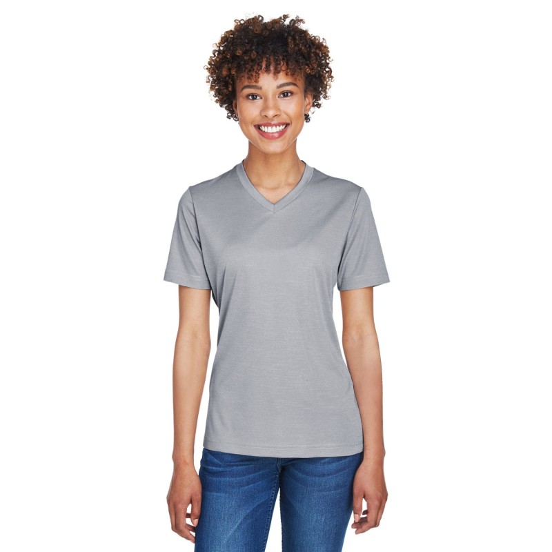 Buy Team 365 TT11HW Ladies Sonic Heather Performance T-Shirt | ApparelChoice.ca