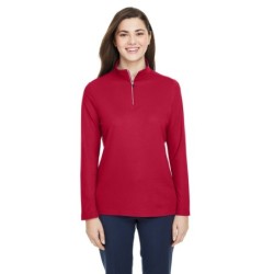 Buy Core365 CE405W Ladies Fusion ChromaSoft Pique Quarter-Zip | ApparelChoice.ca