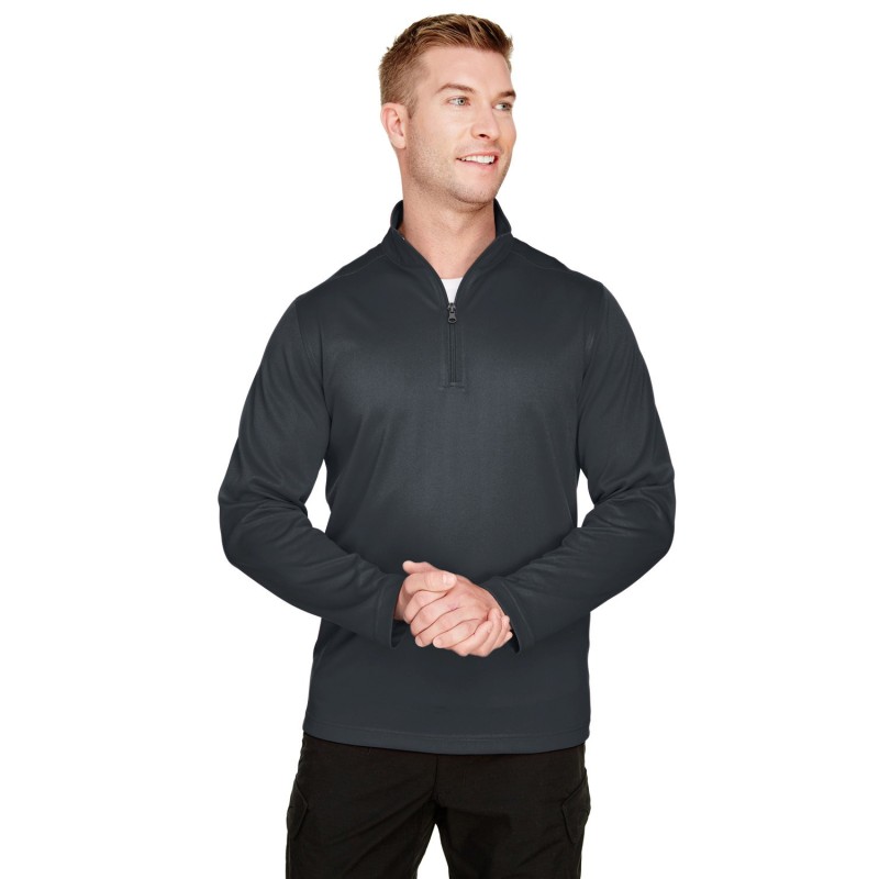 Buy Harriton M748 Men's Advantage Snag Protection Plus Quarter-Zip | ApparelChoice.ca