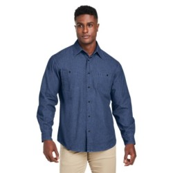 Buy Harriton M540 Men's Denim Shirt-Jacket | ApparelChoice.ca