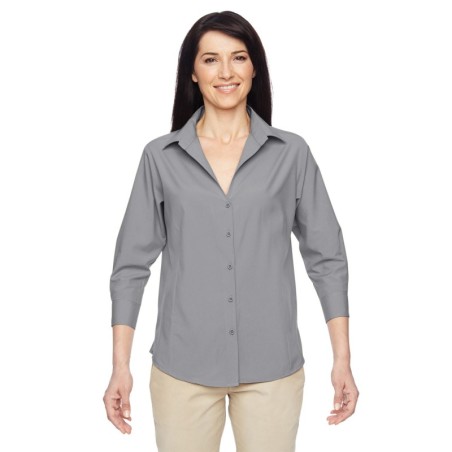 Buy Harriton M610W Ladies Paradise 3/4-Sleeve Performance Shirt | ApparelChoice.ca