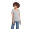 Buy Next Level Apparel 6640 Ladies CVC Deep V-Neck T-Shirt | ApparelChoice.ca