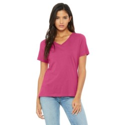 Buy Bella + Canvas 6405 Ladies Relaxed Jersey V-Neck T-Shirt | ApparelChoice.ca
