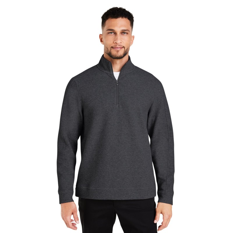 Buy North End NE725 Men's Spirit Textured Quarter-Zip | ApparelChoice.ca