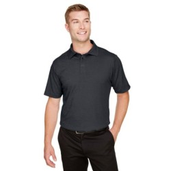 Buy Devon & Jones DG22 CrownLux Performance Men's Address Melange Polo | ApparelChoice.ca