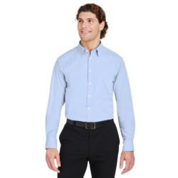 Buy Devon & Jones DG537 Crownlux Performance Men's Microstripe Shirt | ApparelChoice.ca