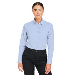 Buy Devon & Jones DG537W Crownlux Performance Ladies Microstripe Shirt | ApparelChoice.ca