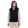 Buy Devon & Jones DG797W Ladies Newbury Melange Fleece Vest | ApparelChoice.ca
