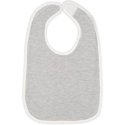 Buy Rabbit Skins RS1004 Infant Contrast Trim Bib | ApparelChoice.ca