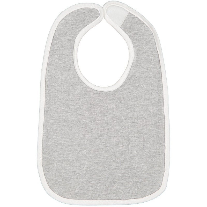 Buy Rabbit Skins RS1004 Infant Contrast Trim Bib | ApparelChoice.ca