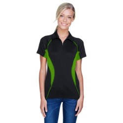 Buy North End 78657 Ladies Serac UTK cool-logik Performance Zippered Polo | ApparelChoice.ca