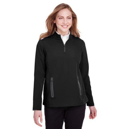 Buy North End NE401W Ladies Quest Stretch Quarter-Zip | ApparelChoice.ca
