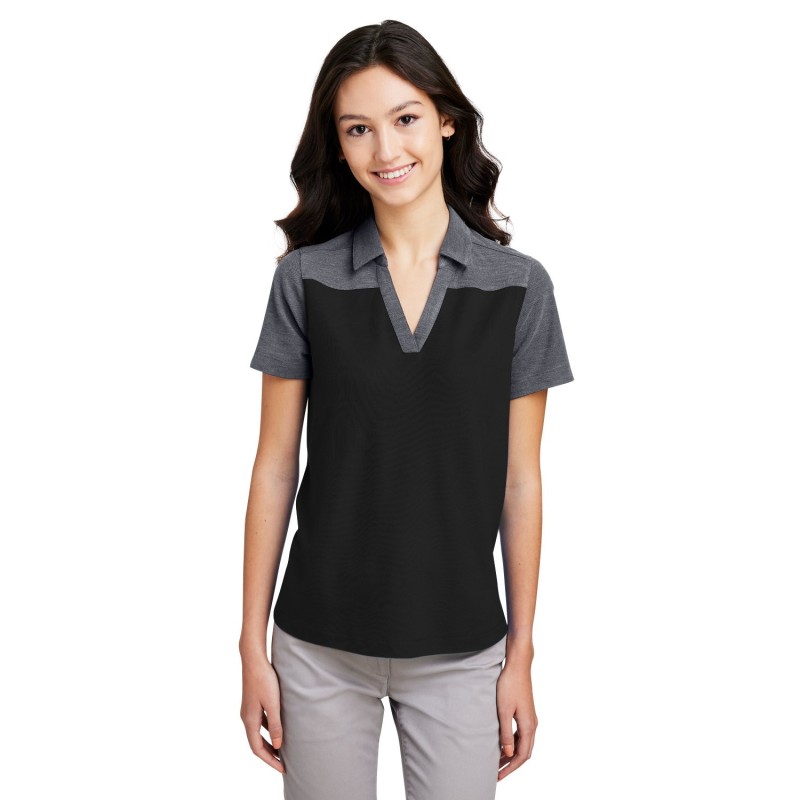 Buy Core365 CE112CW Ladies Fusion ChromaSoft Colorblock Polo | ApparelChoice.ca