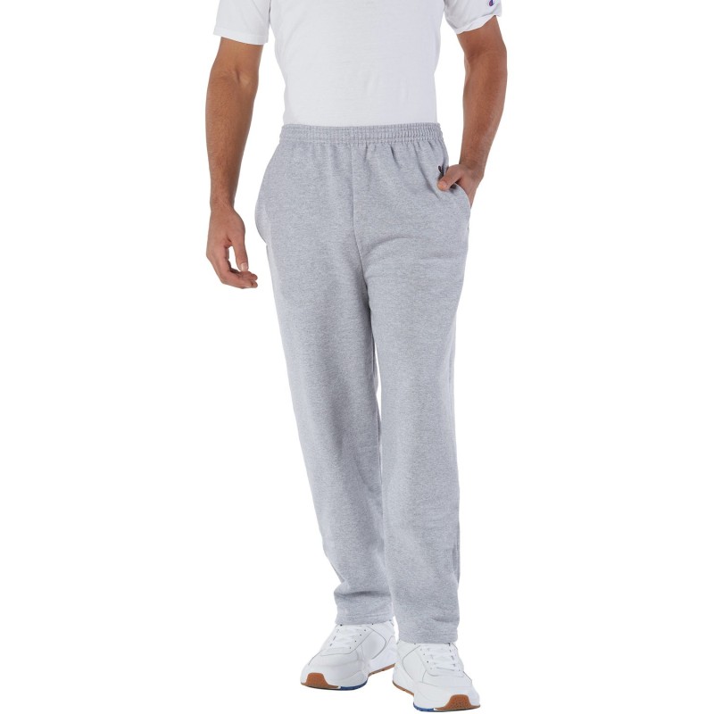 Buy Champion P800 Adult Powerblend Open-Bottom Fleece Pant with Pockets | ApparelChoice.ca