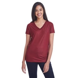 Buy Threadfast 240RV Ladies Liquid Jersey V-Neck T-Shirt | ApparelChoice.ca