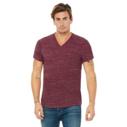 Buy Bella + Canvas 3655C Unisex Textured Jersey V-Neck T-Shirt | ApparelChoice.ca