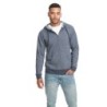 Buy Next Level Apparel 9600 Adult Pacifica Denim Fleece Full-Zip Hooded Sweatshirt | ApparelChoice.ca