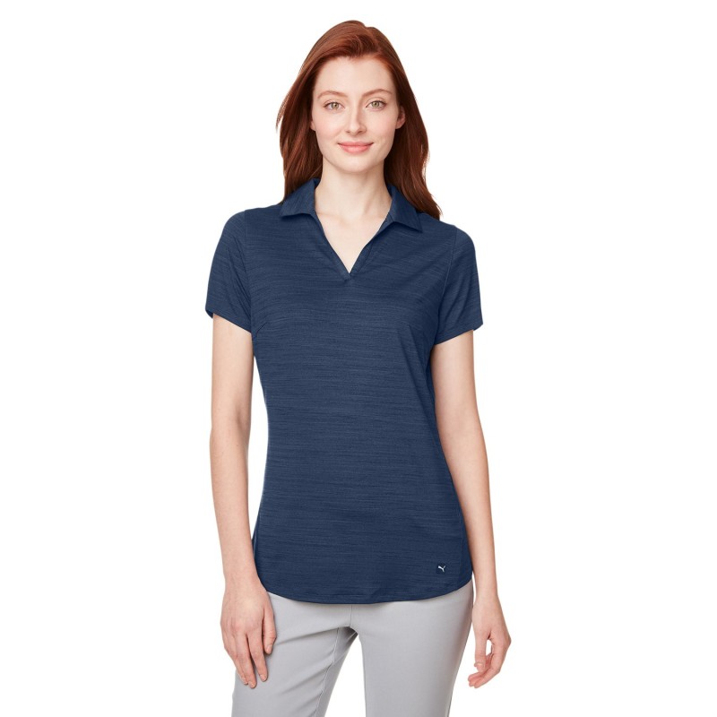 Buy Puma Golf 597695 Ladies Cloudspun Free V-Neck Polo | ApparelChoice.ca