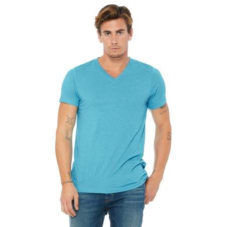 Buy Bella + Canvas 3415C Unisex Triblend V-Neck T-Shirt | ApparelChoice.ca