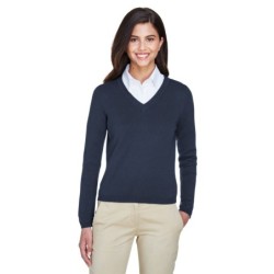 Buy Devon & Jones D475W Ladies V-Neck Sweater | ApparelChoice.ca