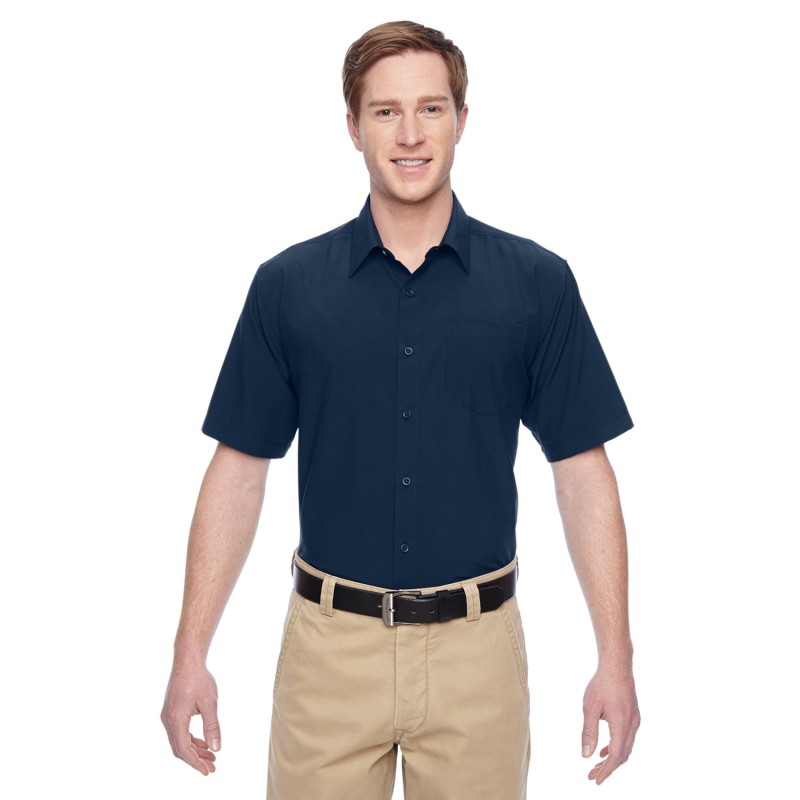 Buy Harriton M610S Men's Paradise Short-Sleeve Performance Shirt | ApparelChoice.ca
