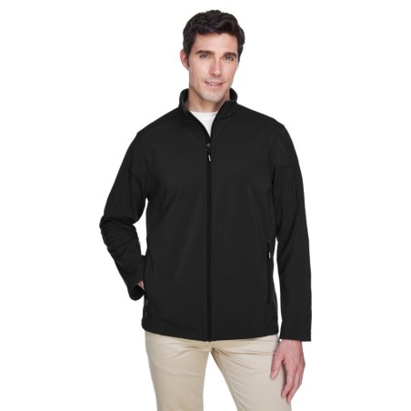 Buy Core365 88184 Men's Cruise Two-Layer Fleece Bonded Soft Shell Jacket | ApparelChoice.ca