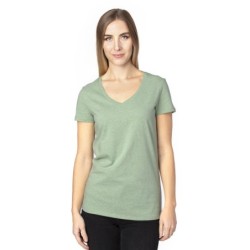 Buy Threadfast 200RV Ladies Ultimate CVC V-Neck T-Shirt | ApparelChoice.ca