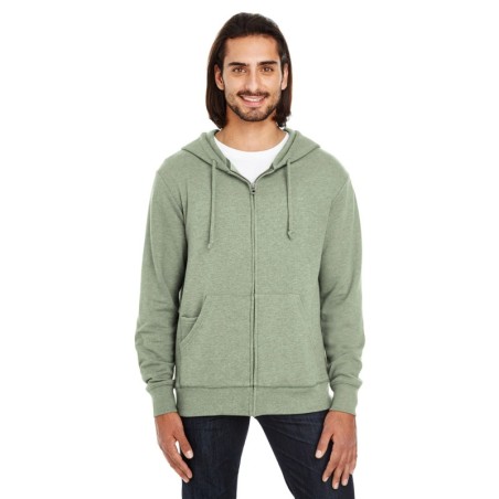 Buy Threadfast 321Z Unisex Triblend French Terry Full-Zip | ApparelChoice.ca