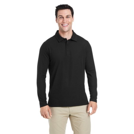 Buy Core365 CE112L Men's Fusion ChromaSoft Long-Sleeve Pique Polo | ApparelChoice.ca