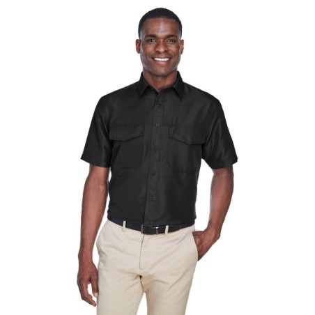 Buy Harriton M580 Men's Key West Short-Sleeve Performance Staff Shirt | ApparelChoice.ca