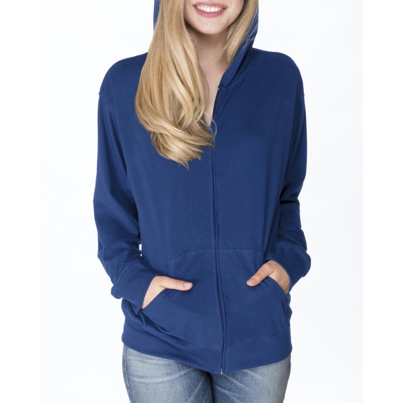 Buy Next Level Apparel 6491 Adult Sueded Full-Zip Hoody | ApparelChoice.ca