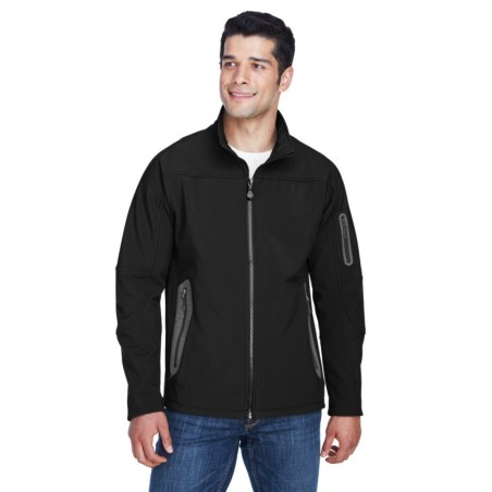 Buy North End 88138 Men's Three-Layer Fleece Bonded Soft Shell Technical Jacket | ApparelChoice.ca