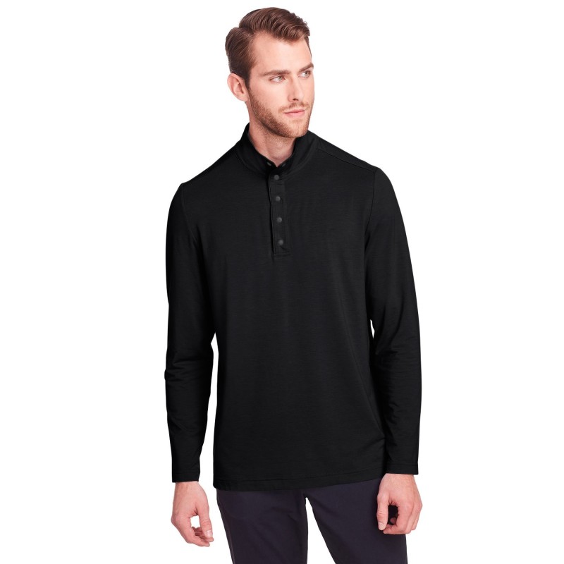 Buy North End NE400 Men's Jaq Snap-Up Stretch Performance Pullover | ApparelChoice.ca