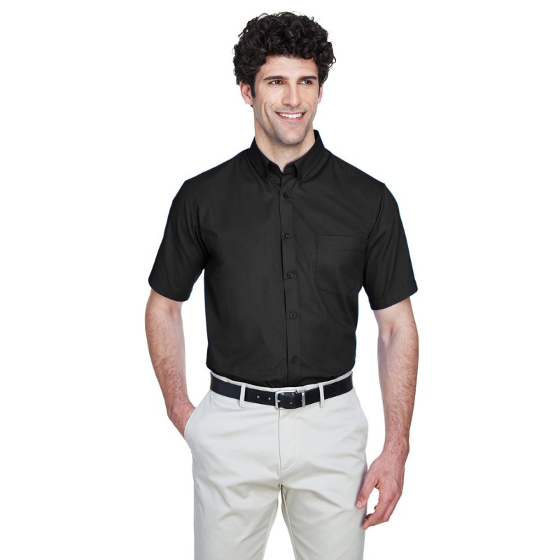 Buy Core365 88194T Men's Tall Optimum Short-Sleeve Twill Shirt | ApparelChoice.ca