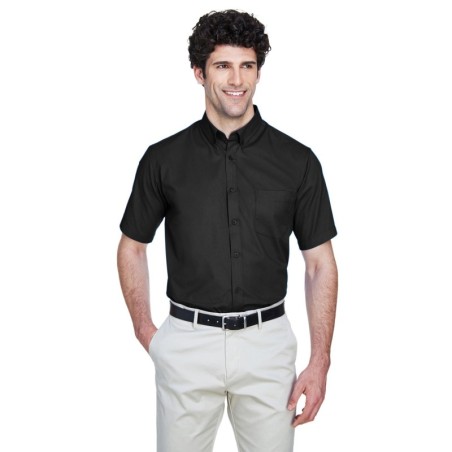 Buy Core365 88194T Men's Tall Optimum Short-Sleeve Twill Shirt | ApparelChoice.ca