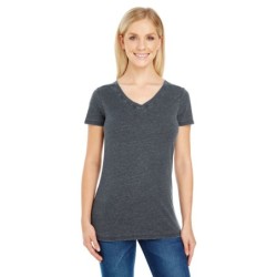Buy Threadfast 208B Ladies Vintage Dye Short-Sleeve V-Neck T-Shirt | ApparelChoice.ca
