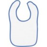 Buy Rabbit Skins 1003 Infant Contrast Trim Terry Bib | ApparelChoice.ca