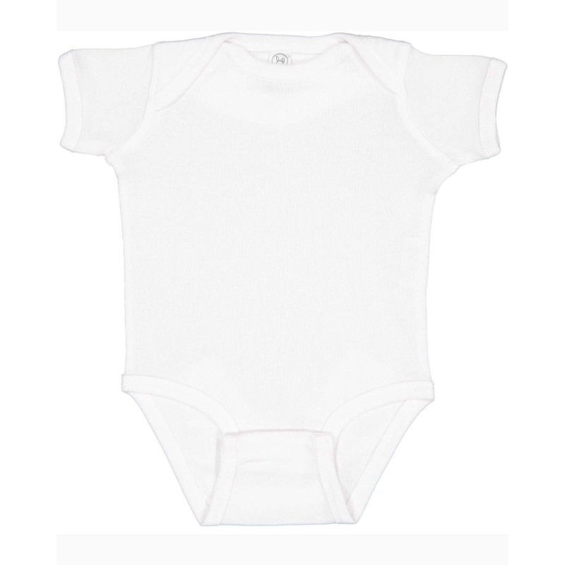 Buy Rabbit Skins 4400 Infant Baby Rib Bodysuit | ApparelChoice.ca