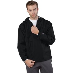 Buy Champion CO200 Adult Packable Anorak 1/4 Zip Jacket | ApparelChoice.ca