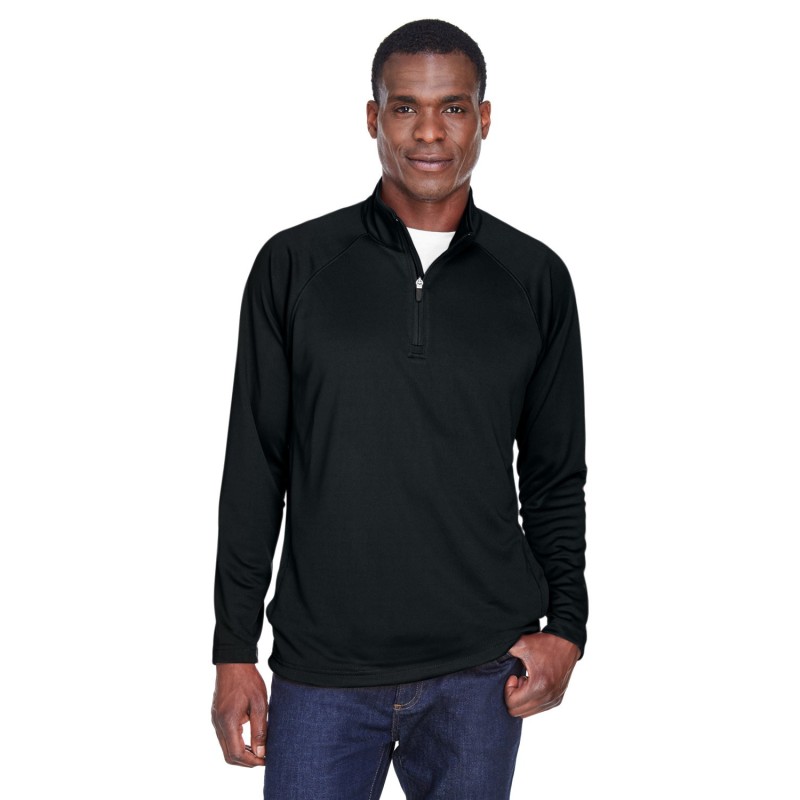Buy Devon & Jones DG440 Men's Stretch Tech-Shell Compass Quarter-Zip | ApparelChoice.ca