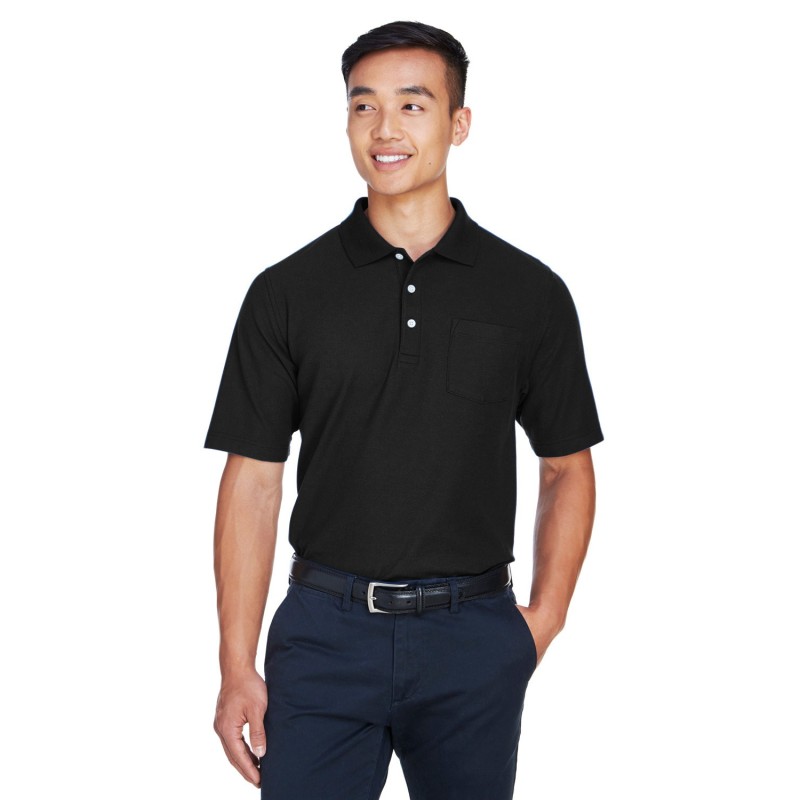 Buy Devon & Jones DG150P Men's DRYTEC20 Performance Pocket Polo | ApparelChoice.ca