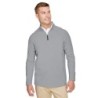 Buy Devon & Jones DG480 CrownLux Performance Men's Clubhouse Micro-Stripe Quarter-Zip | ApparelChoice.ca