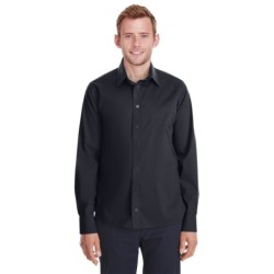 Buy Devon & Jones DG561 Men's Untucked Crown Collection Stretch Broadcloth Woven Shirt | ApparelChoice.ca