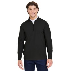 Buy Devon & Jones DG410 Crownlux Performance Men's Windsor Welded Quarter-Zip | ApparelChoice.ca