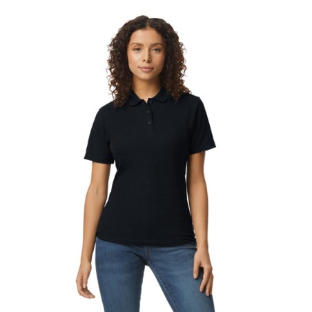 Buy Gildan G648L Ladies Softstyle Double Pique Polo | ApparelChoice.ca