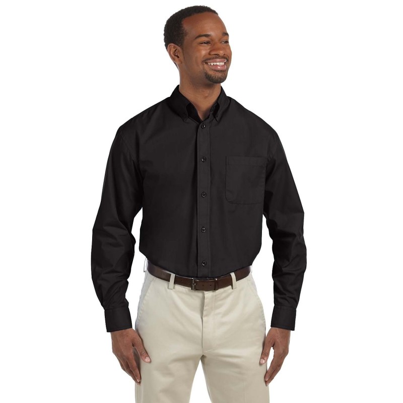 Buy Harriton M510T Men's Tall Essential Poplin | ApparelChoice.ca