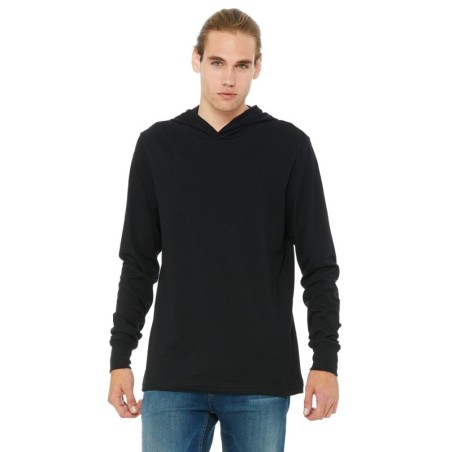 Buy Bella + Canvas 3512 Unisex Jersey Long-Sleeve Hoodie | ApparelChoice.ca