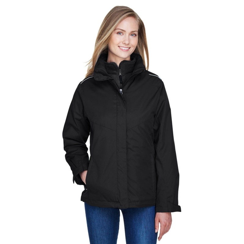 Buy Core365 78205 Ladies Region 3-in-1 Jacket with Fleece Liner | ApparelChoice.ca