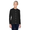 Buy Devon & Jones DP181W Ladies Perfect Fit Ribbon Cardigan | ApparelChoice.ca